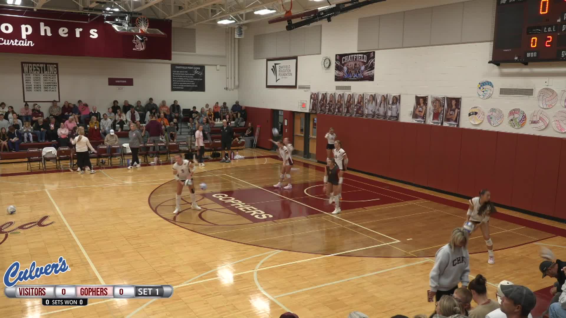 Thumbnail image for Volleyball vs Pine Island 10-1-26